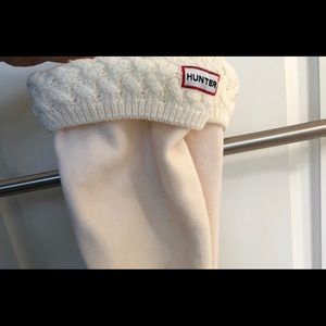 Hunter fleece tall boot socks